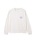 MILKFED. PLAID LOGO L/S TEE