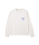 MILKFED. PLAID LOGO L/S TEE