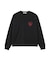 MILKFED. PLAID LOGO L/S TEE