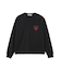 MILKFED. PLAID LOGO L/S TEE