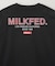 MILKFED. PLAID LOGO L/S TEE