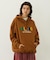 RETRO LOGO FELT PATCH SWEAT HOODIE