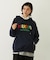 RETRO LOGO FELT PATCH SWEAT HOODIE