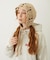 FLOWER KNIT BONNET