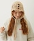 FLOWER KNIT BONNET