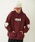 HEART ELBOW PATCH SWEAT HOODIE