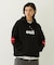 HEART ELBOW PATCH SWEAT HOODIE