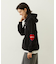 HEART ELBOW PATCH SWEAT HOODIE