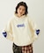 HEART ELBOW PATCH SWEAT HOODIE