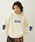 HEART ELBOW PATCH SWEAT HOODIE