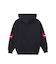 HEART ELBOW PATCH SWEAT HOODIE