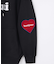 HEART ELBOW PATCH SWEAT HOODIE