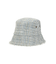 TWEED FRINGE BUCKET HAT