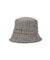TWEED FRINGE BUCKET HAT
