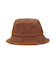 TWEED FRINGE BUCKET HAT