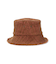TWEED FRINGE BUCKET HAT