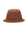 TWEED FRINGE BUCKET HAT