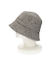 TWEED FRINGE BUCKET HAT