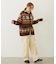 SNOW PATTERN COWICHAN KNIT JACKET