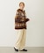 SNOW PATTERN COWICHAN KNIT JACKET