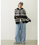 SNOW PATTERN COWICHAN KNIT JACKET