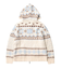 SNOW PATTERN COWICHAN KNIT JACKET