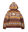 SNOW PATTERN COWICHAN KNIT JACKET