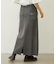 FADED SWEAT LONG SKIRT