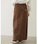 FADED SWEAT LONG SKIRT