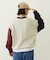 COLOR BLOCK SWEAT TOP