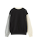 COLOR BLOCK SWEAT TOP