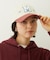 CHENILLE LOGO EMBROIDERY MELTON CAP