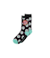 FLOWER LOGO JACQUARD SOCKS