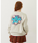 FLOWER LOGO CHENILLE EMBROIDERY SWEAT TOP
