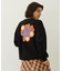 FLOWER LOGO CHENILLE EMBROIDERY SWEAT TOP