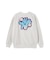 FLOWER LOGO CHENILLE EMBROIDERY SWEAT TOP