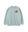 FLOWER LOGO CHENILLE EMBROIDERY SWEAT TOP