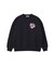 FLOWER LOGO CHENILLE EMBROIDERY SWEAT TOP