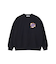 FLOWER LOGO CHENILLE EMBROIDERY SWEAT TOP