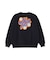 FLOWER LOGO CHENILLE EMBROIDERY SWEAT TOP
