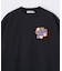 FLOWER LOGO CHENILLE EMBROIDERY SWEAT TOP