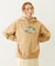 OVAL LOGO WIDE HOODIE SWEAT