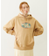 OVAL LOGO WIDE HOODIE SWEAT