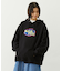 OVAL LOGO WIDE HOODIE SWEAT