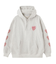 MELTY HEART WIDE HOODIE SWEAT