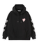 MELTY HEART WIDE HOODIE SWEAT