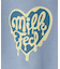 MELTY HEART WIDE HOODIE SWEAT