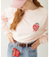 MELTY STRAWBERRY WIDE L/S TEE