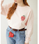 MELTY STRAWBERRY WIDE L/S TEE