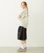 CUTOUT LOGO TRACK SKIRT